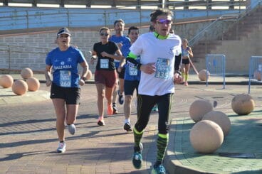 Elia Durá durante la carrera