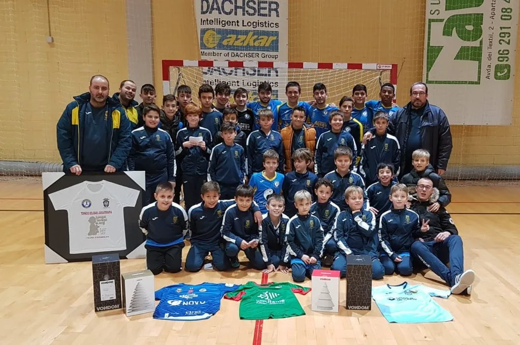 Equipos dianenses en el torneo 'Juegaterapia'