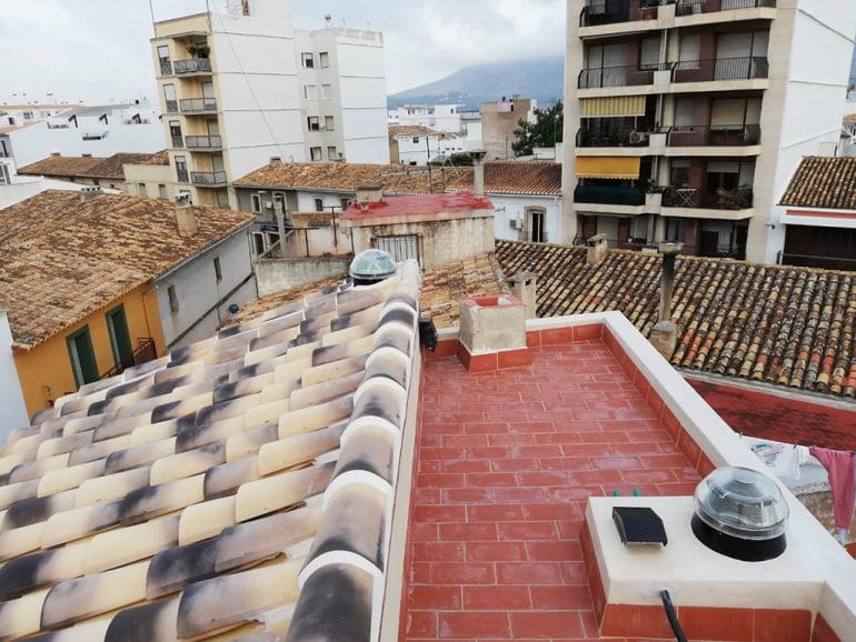 Instalación vivienda tejado Solatube Levante