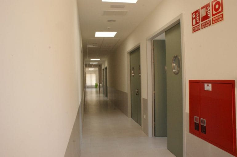 Interior del Centro de Día de La Xara