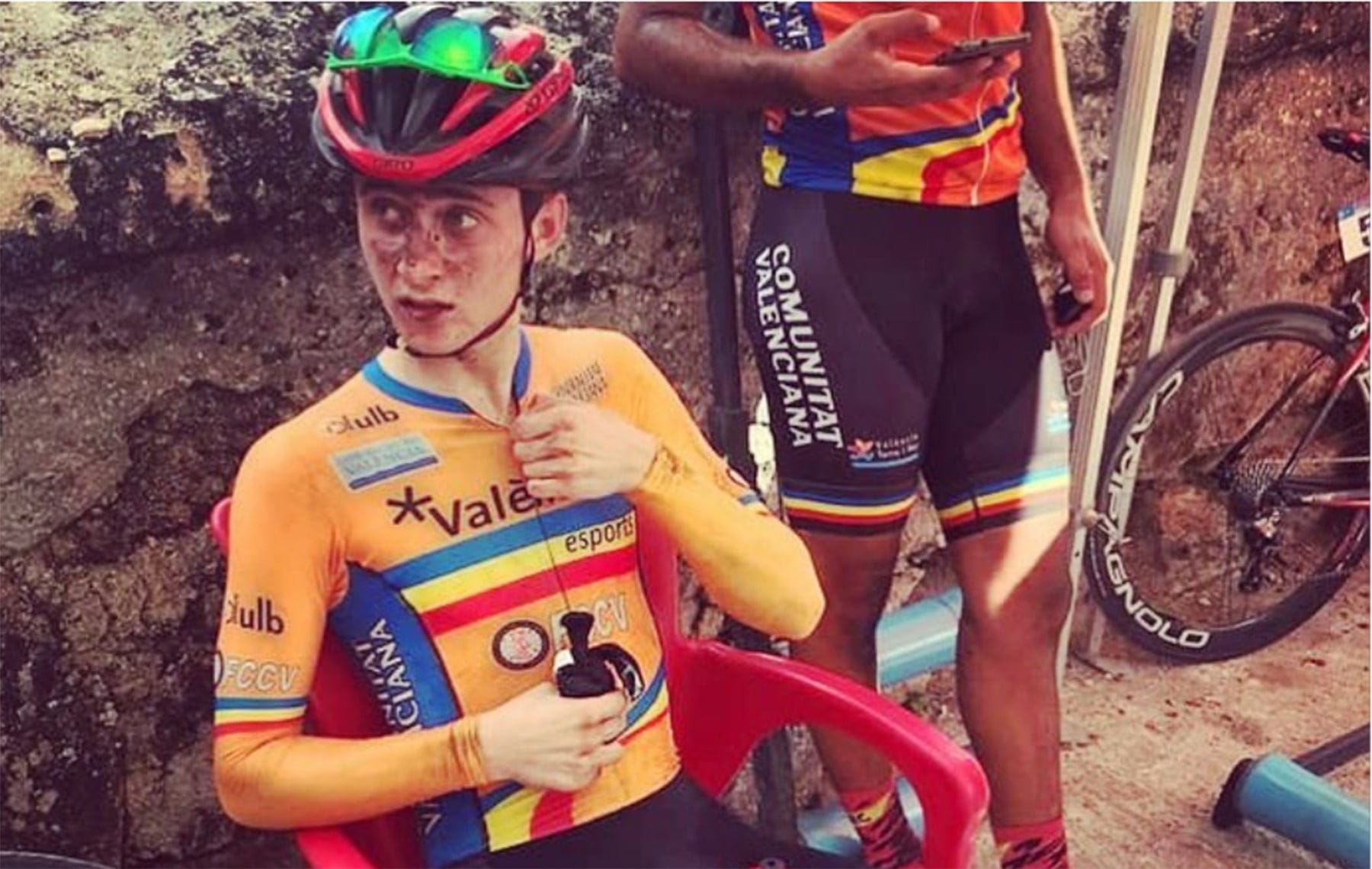 jordi segui descansando tras su gran esfuerzo