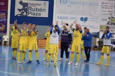 los dianenses celebrando su victoria en ibi