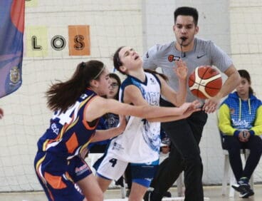 marta chico durante la competicion