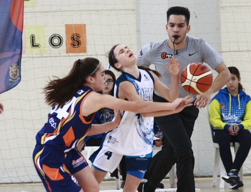 marta chico durante la competicion