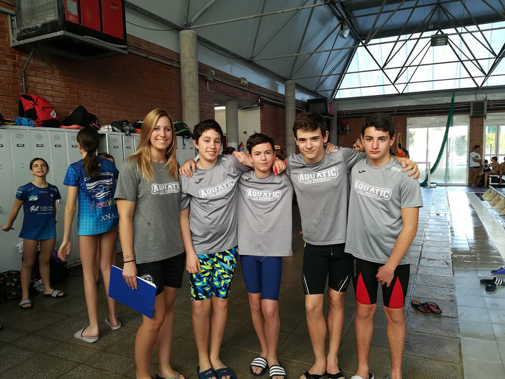 nadadores del club natacio denia
