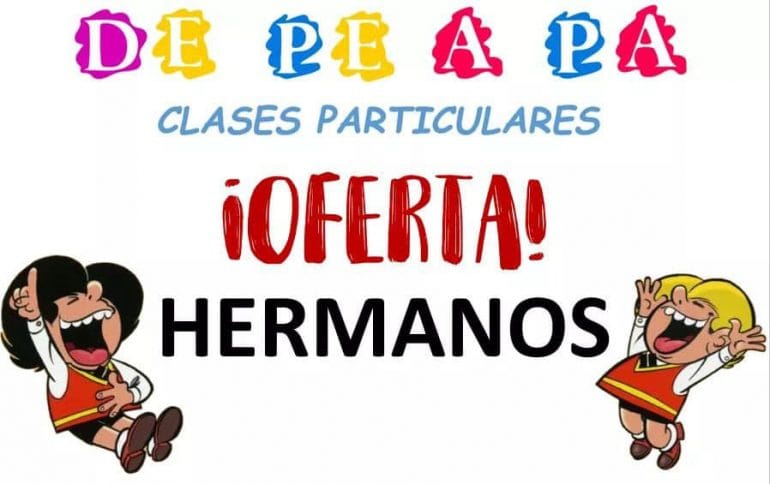 Oferta hermanos De Pe a Pa