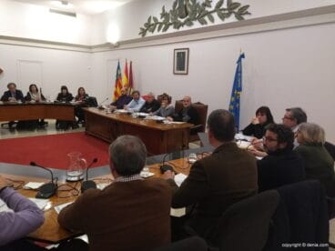 pleno ordinario del mes de febrero en denia