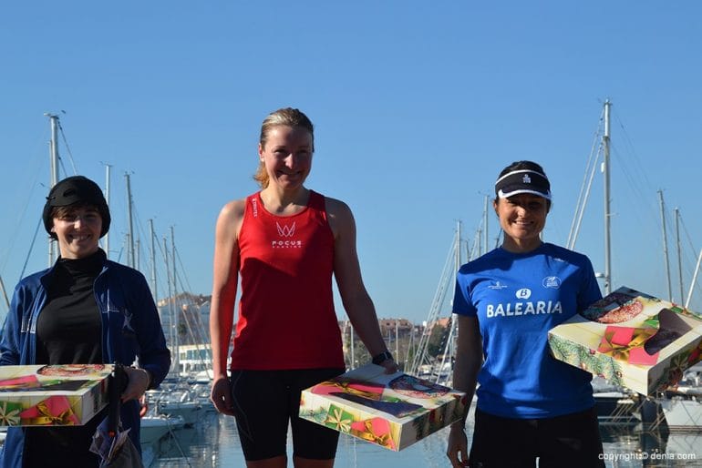 Podio senior femenino