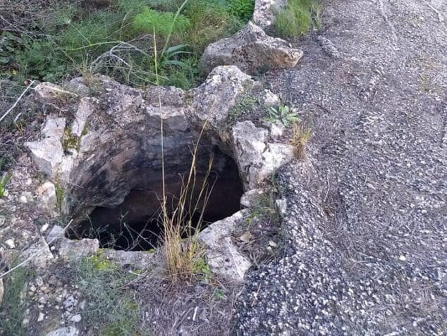 pozo en el parque natural del montgo