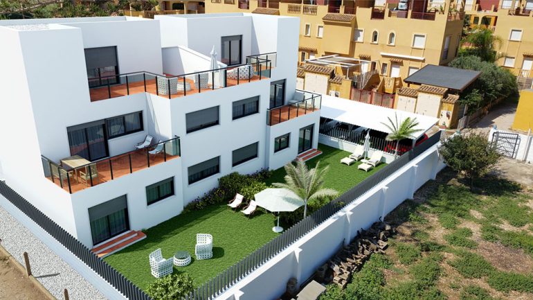 Terrace and patio Residencial Tierra Mrina