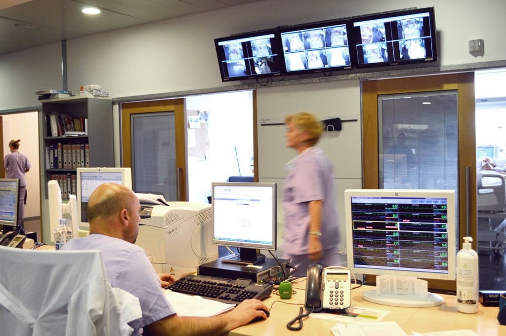 uci del hospital de denia