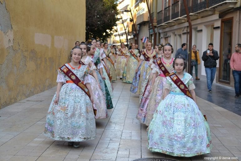 Exposició del Ninot Dénia 2019 - Llegada de la Junta Local Fallera
