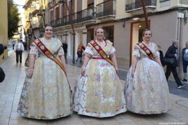 Exposició del Ninot Dénia 2019 – Llegada de la Junta Local Fallera