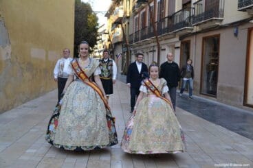 Exposició del Ninot Dénia 2019 – Llegada de la Junta Local Fallera