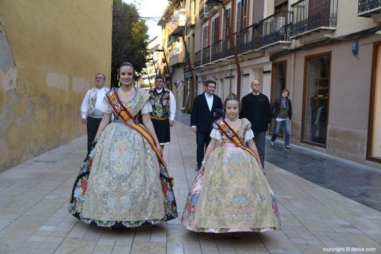 Exposició del Ninot Dénia 2019 - Llegada de la Junta Local Fallera