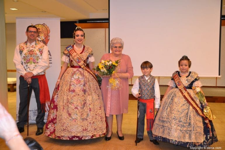 Sopar de Nomenaments Oeste 2019 - Homenaje a la primera fallera mayor infantil