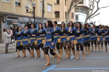Entraeta primer día Mig Any 2019 – Filà Almogàvers