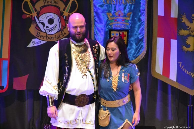 Presentación de capitanas Mig Any 2019 - Rafa Cheli y Oti Redondo