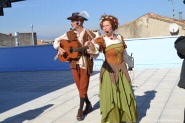 Inauguración nueva biblioteca Dénia – animación musical