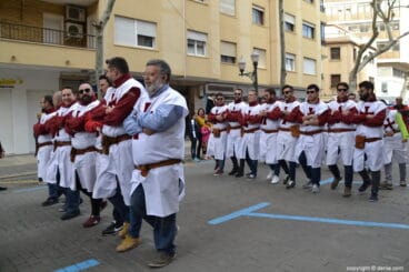 Entraeta primer día Mig Any 2019 – Filà Templaris
