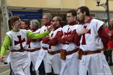 Entraeta primer día Mig Any 2019 – Filà Templaris