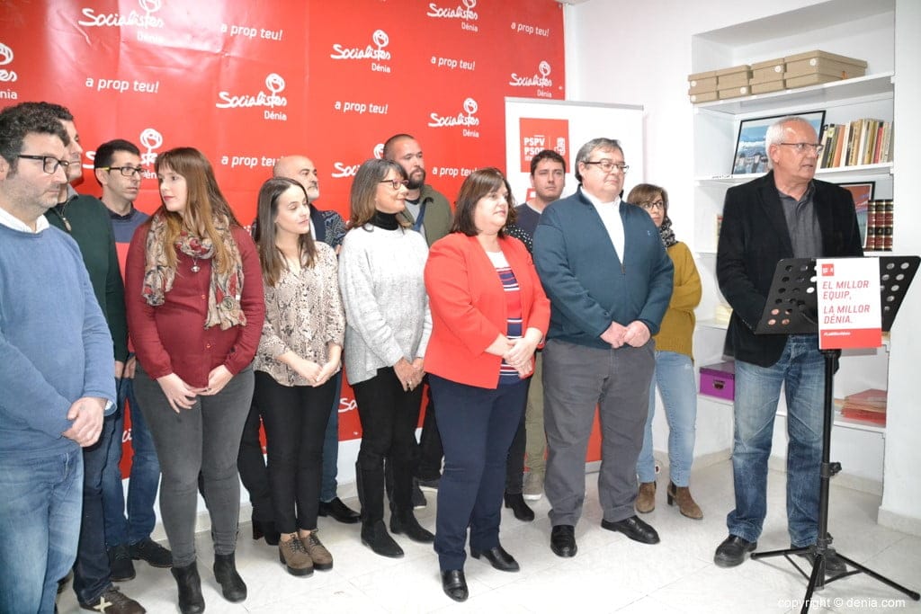 asamblea socialista en denia