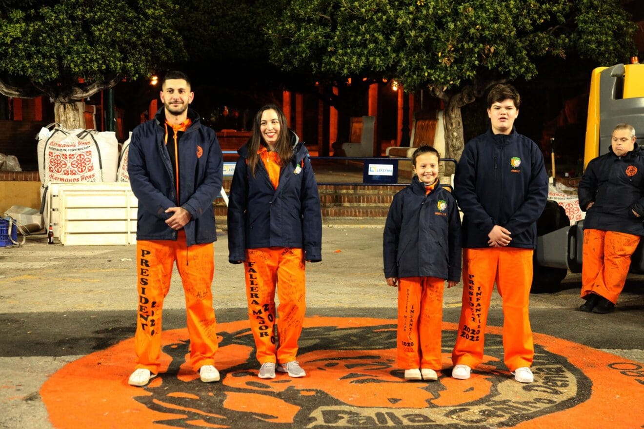 Cargos de la falla Centro de 2022