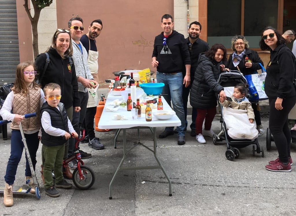 concurso de paellas de la falla diana