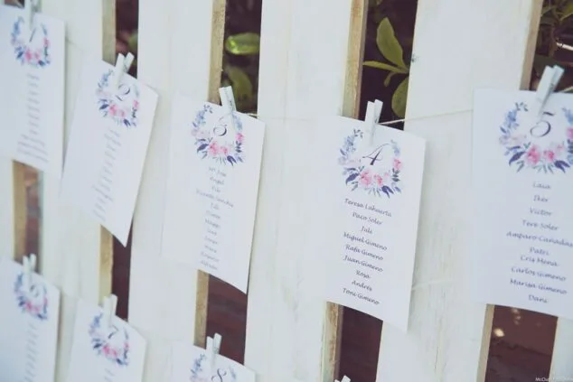 detalle mesas bodas hotel les rotes