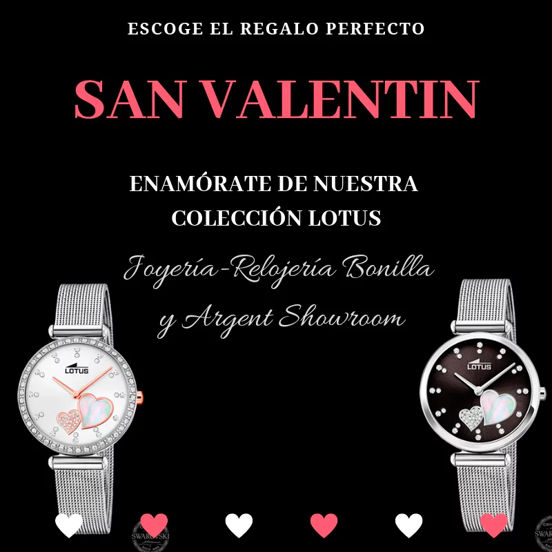 Especial San Valentín Bonilla Joyería Relojería