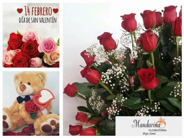 Floristería Mandarina Idea para regalar en San Valentín