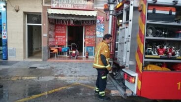 Incendio en Moraira