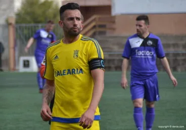 Javi ejerció de capitán en Gandía