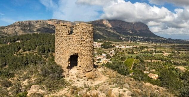 jesus pobre desde el molino