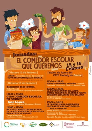 Jornada sobre El Comedor Escolar que queremos