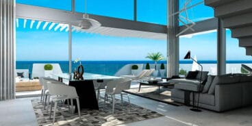 Luminoso salón-comedor Las Olas