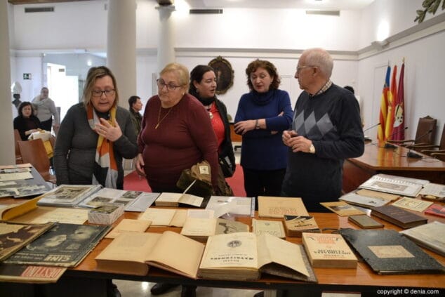material donado por la familia serrano al ayuntamiento de denia