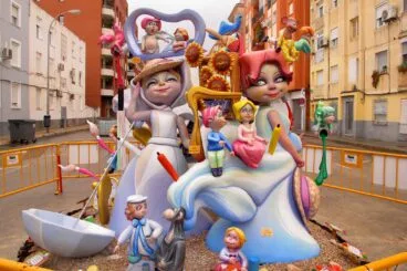 Monumento infantil de la falla Diana