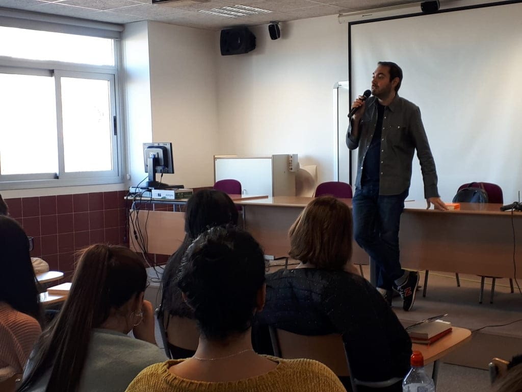 nando j lopez en el ies numero 3 de denia