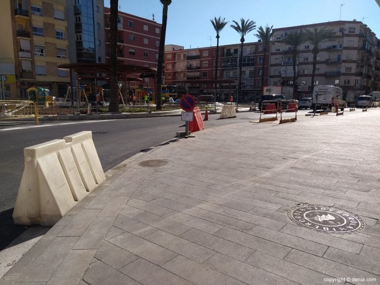 Nueva acera de Archiduque Carlos