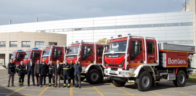 nuevos vehiculos para los bomberos de la provincia de alicante