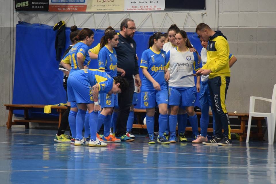 El CFS Dianense-Dprint no pudo frenar al Santa Rosa Alcoy 1 pina del cfs dianense dprint durante un partido