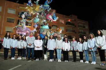 Posado durante la Nit d’Albades