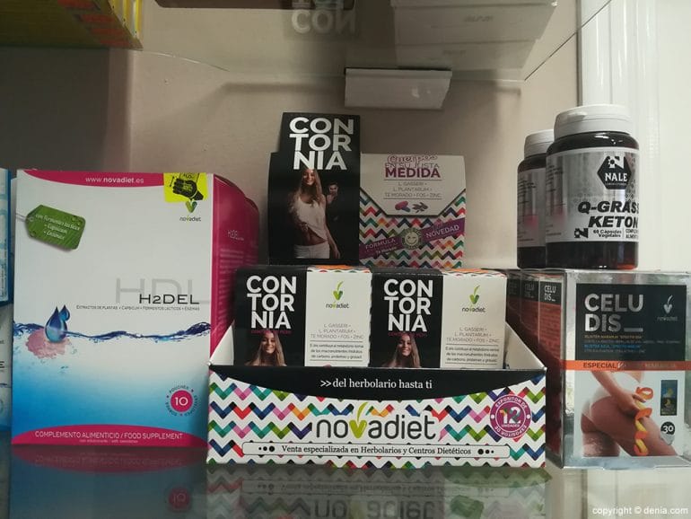 Productos Herboristería Antonia