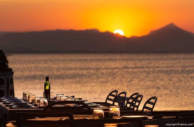 Restaurant Noguera vuelve el próximo día 1 de marzo para deleitarnos de una nueva y magnífica temporada 4 puesta de sol terraza restaurant noguera