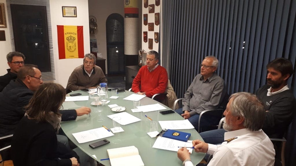 reunion de la mesa portuaria