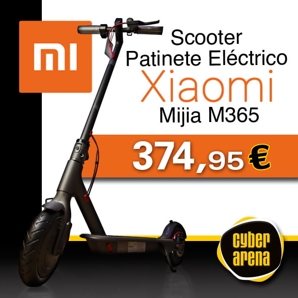 Tu patinete eléctrico Xiaomi Mi Electric Scooter 3 Cyber Arena - Dénia.com