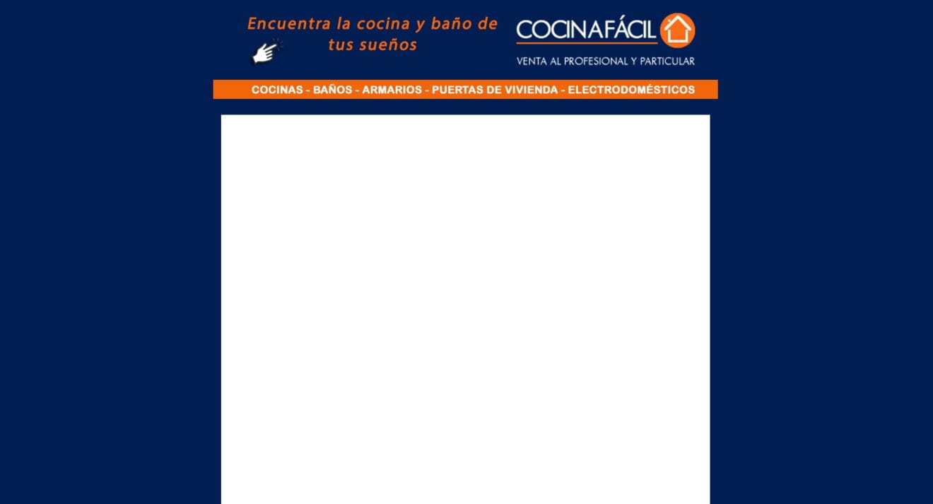 Skin Cocina Facil Azul cocina de tus sueños