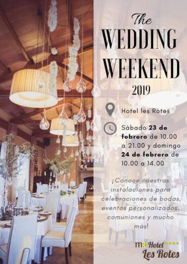 The Wedding Weekend 2019 Hotel Les Rotes