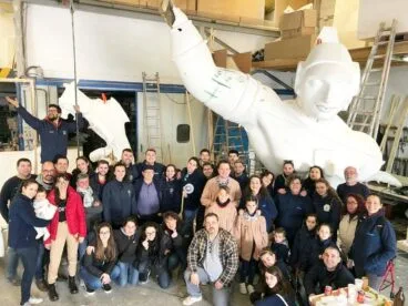 visita de les roques al taller de patxi